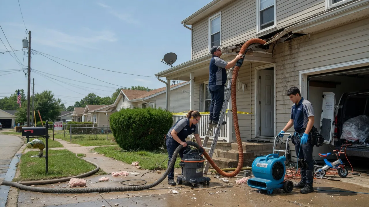 Water Damage Restoration in Maywood, MO near me